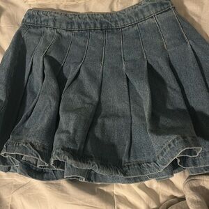 forever 21 pleaded skirt